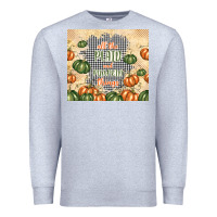 Heather Grey all the plaid and pumpkin things Premium Sweatshirt - TumblerDesignByShophia