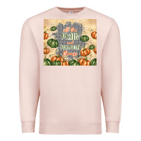 Pale Pink all the plaid and pumpkin things Premium Sweatshirt - TumblerDesignByShophia