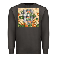 Smoke all the plaid and pumpkin things Premium Sweatshirt - TumblerDesignByShophia