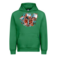 Emerald American wines Urban Hoodie - FaDigitalArtStudio