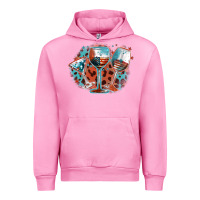 Fuchsia Pink American wines Urban Hoodie - FaDigitalArtStudio