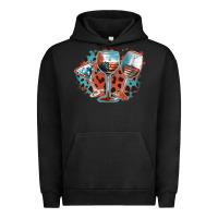 Pigment Black American wines Urban Hoodie - FaDigitalArtStudio