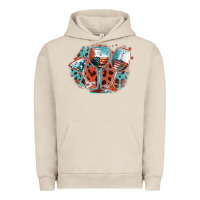 Pigment French Oak American wines Urban Hoodie - FaDigitalArtStudio