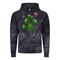 Cloud Black heart cactus Vintage Hoodie - Jasminsmagicworld