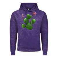 Cloud Purple heart cactus Vintage Hoodie - Jasminsmagicworld