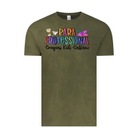 Vintage Olive paraprofessional Vintage Tee - MaliasSmallBusiness