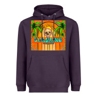 Plum sunshine on my mind Heavyweight Hoodie - TumblerDesignByShophia