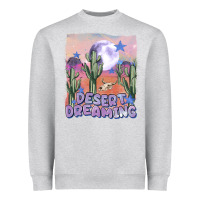 Heather Grey desert dreaming Heavyweight Sweatshirt - MaliasSmallBusiness