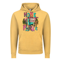 Vintage Mustard home is where we park it Vintage Hoodie - RanaPortraitStore