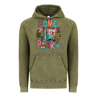 Vintage Olive home is where we park it Vintage Hoodie - RanaPortraitStore