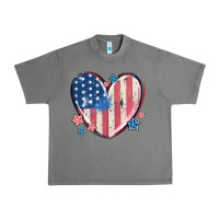 Tornado usa heart Urban Heavy Tee - MaliasSmallBusiness