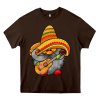 Chocolate Brown mexicon cute gnome Heavy Core Tee - RacoonDesign
