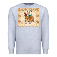 Heather Grey it's time for fall shit Premium Sweatshirt - TumblerDesignByShophia