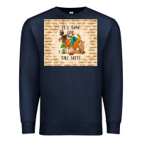Navy it's time for fall shit Premium Sweatshirt - TumblerDesignByShophia
