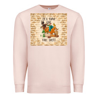 Pale Pink it's time for fall shit Premium Sweatshirt - TumblerDesignByShophia