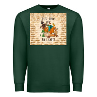 Sports Green it's time for fall shit Premium Sweatshirt - TumblerDesignByShophia