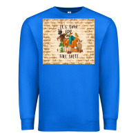 True Royal it's time for fall shit Premium Sweatshirt - TumblerDesignByShophia