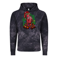 Cloud Black christmas rooster Vintage Hoodie - BarkalooDesign