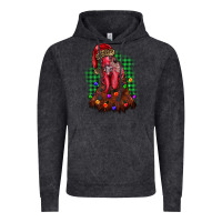 Vintage Arctic christmas rooster Vintage Hoodie - BarkalooDesign