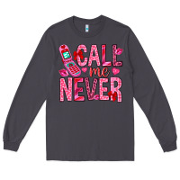 Smoke call me never Long Sleeve Tee - NancyCooperArtShop