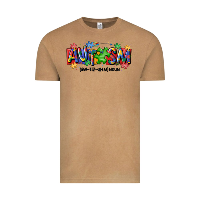 Autism Awtizuhm Noun Vintage Tee by MaliasSmallBusiness | Teevron