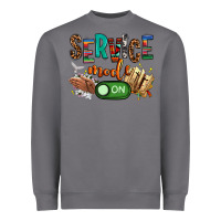 Storm service mode on woman version Heavyweight Sweatshirt - NancyCooperArtShop