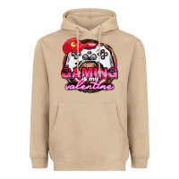Mushroom Gaming is my valentine Heavyweight Hoodie - HowdyJamesFarm