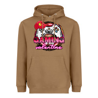 Toasted Coconut Gaming is my valentine Heavyweight Hoodie - HowdyJamesFarm