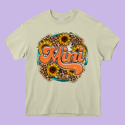 Mini Western Heavy Core Tee Designed By Racoondesign