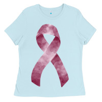 Baby Blue multiple myeloma mm maroon ribbon fa element Ladies Tee - FaDigitalArtStudio