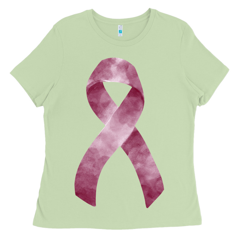 Multiple Myeloma Mm Maroon Ribbon Fa Element Ladies Tee by FaDigitalArtStudio | Teevron