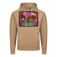 Vintage Coffee be mine valentine's day cow Vintage Hoodie - Jasminsmagicworld