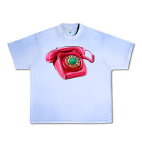 Grape Ice pink telephone Urban Heavy Tee - AdoDesignShop