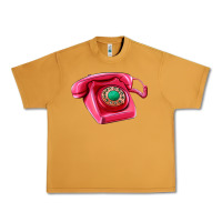 Peanut Butter pink telephone Urban Heavy Tee - AdoDesignShop