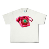Pistachio pink telephone Urban Heavy Tee - AdoDesignShop