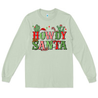 Matcha howdy santa Long Sleeve Tee - MaliasSmallBusiness