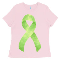 Bubblegum Pink non hodgkin lymphoma cancer ribbon fa element Ladies Tee - FaDigitalArtStudio