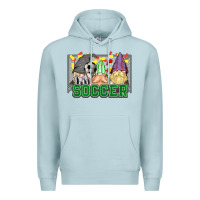 Blue Mist soccer gnomies Premium Hoodie - HowdyJamesFarm