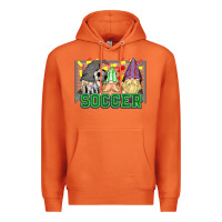 Carrot soccer gnomies Premium Hoodie - HowdyJamesFarm