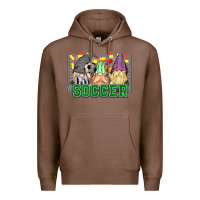 Chestnut soccer gnomies Premium Hoodie - HowdyJamesFarm