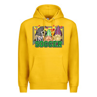 Lemon soccer gnomies Premium Hoodie - HowdyJamesFarm
