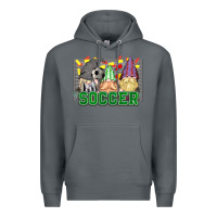 Rock soccer gnomies Premium Hoodie - HowdyJamesFarm