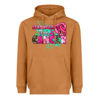 Meerkat Stronger than Cancer Heavyweight Hoodie - HowdyJamesFarm