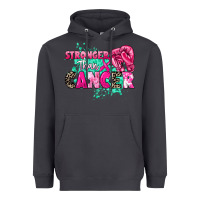Smoke Stronger than Cancer Heavyweight Hoodie - HowdyJamesFarm