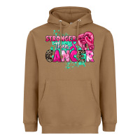 Toasted Coconut Stronger than Cancer Heavyweight Hoodie - HowdyJamesFarm