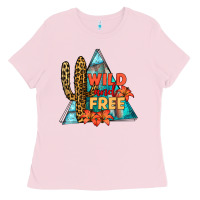 Bubblegum Pink Wıld and Free Ladies Tee - JahusDesignShop