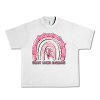 Lunar Rock breast cancer  awareness rainbow Urban Heavy Tee - MaliasSmallBusiness