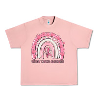 Salmon breast cancer  awareness rainbow Urban Heavy Tee - MaliasSmallBusiness