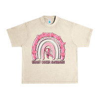 Sandshell breast cancer  awareness rainbow Urban Heavy Tee - MaliasSmallBusiness