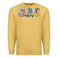Antique Gold Easter vibes Easter Day Premium Sweatshirt - HowdyJamesFarm